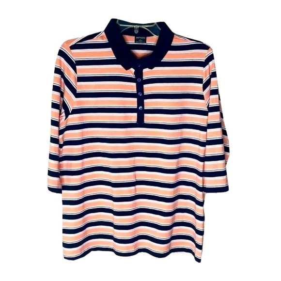 ❤️ ESMARA women’s Striped Shirt Size L - Picture 1 of 4